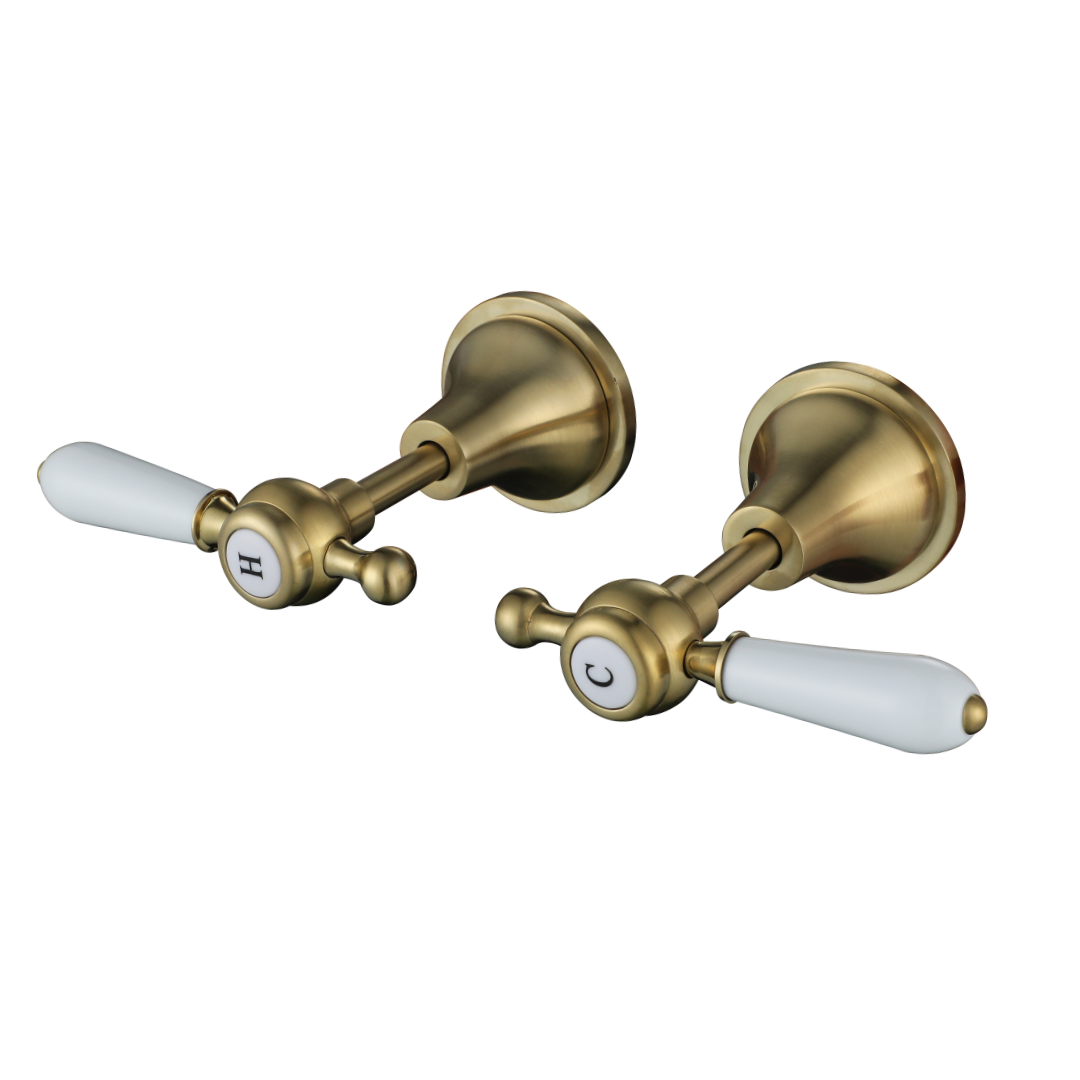 Bordeaux Wall Top Assemblies Brushed Bronze