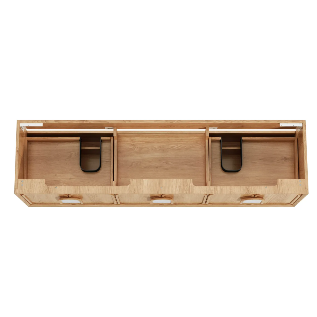 Laguna Natural American Oak Vanity 1800mm