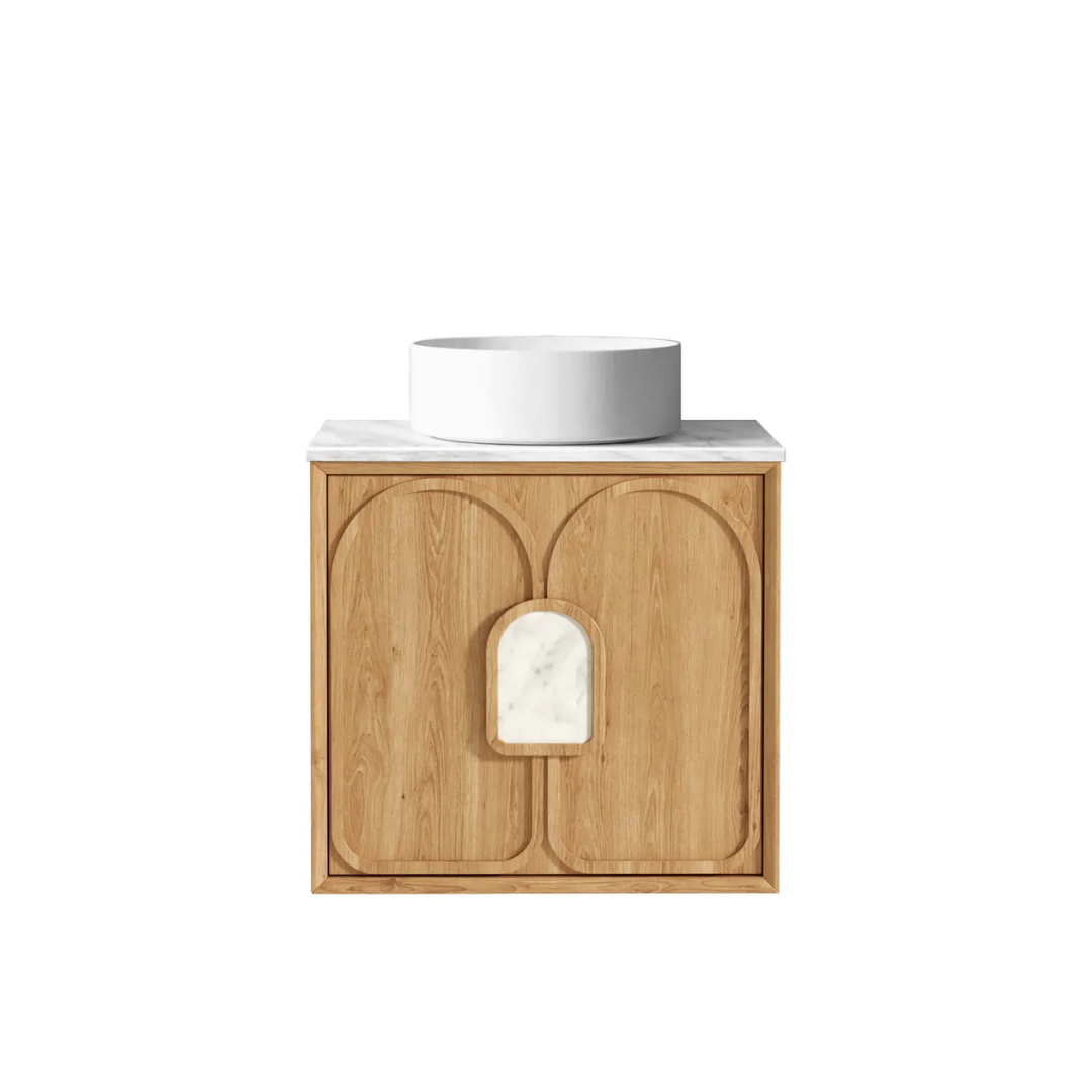 Laguna Natural American Oak Vanity 600mm