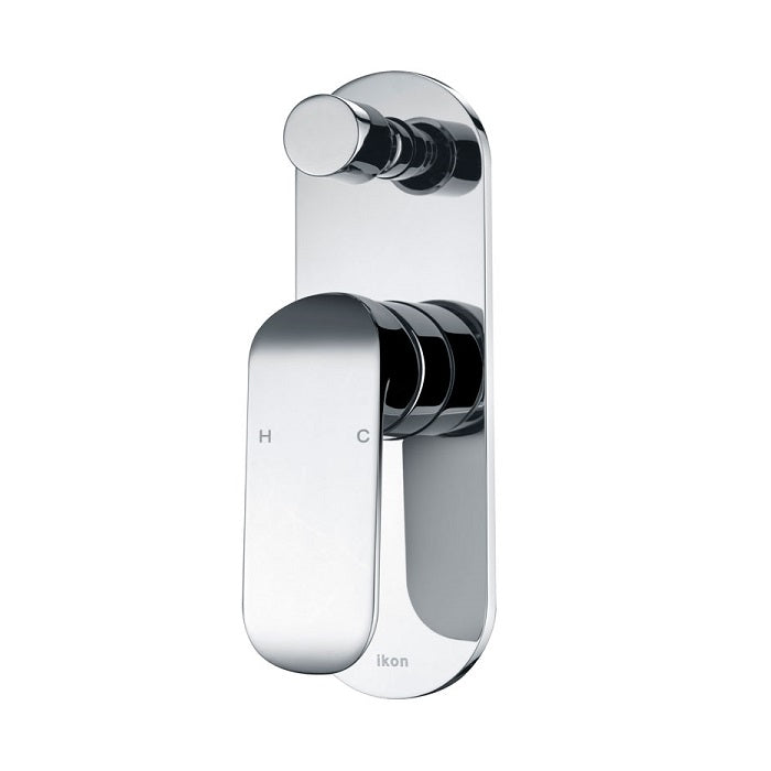 Kara Wall Mixer with Diverter - Chrome