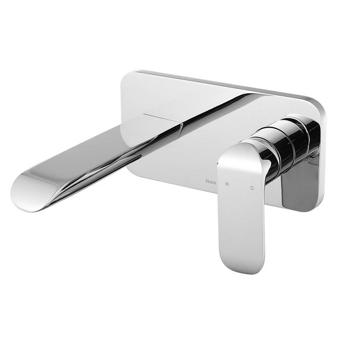 Kara Wall Basin Mixer - Chrome