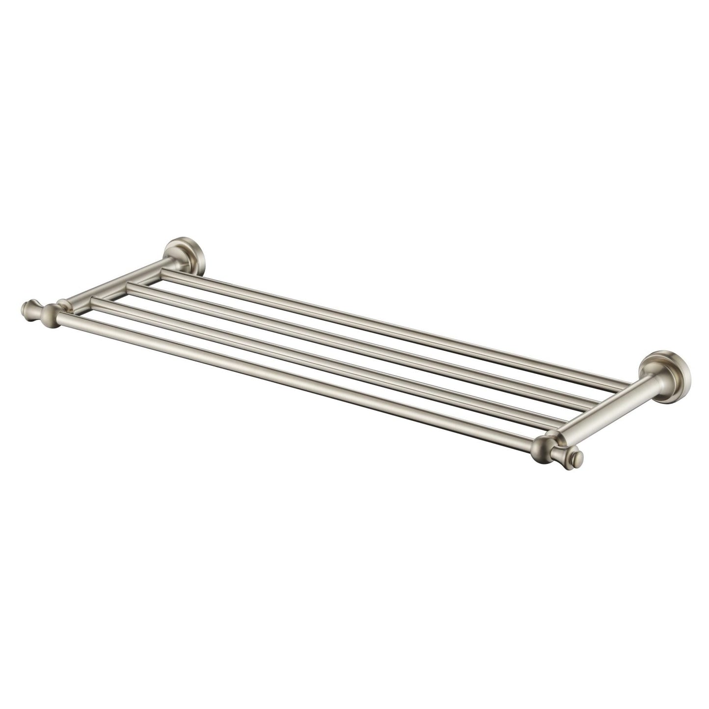 Medoc Bathroom Shelf Brushed Nickel