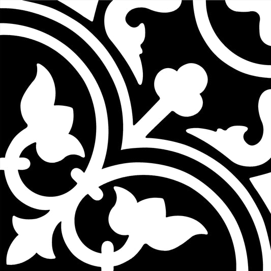 Shadow Black 20x20cm