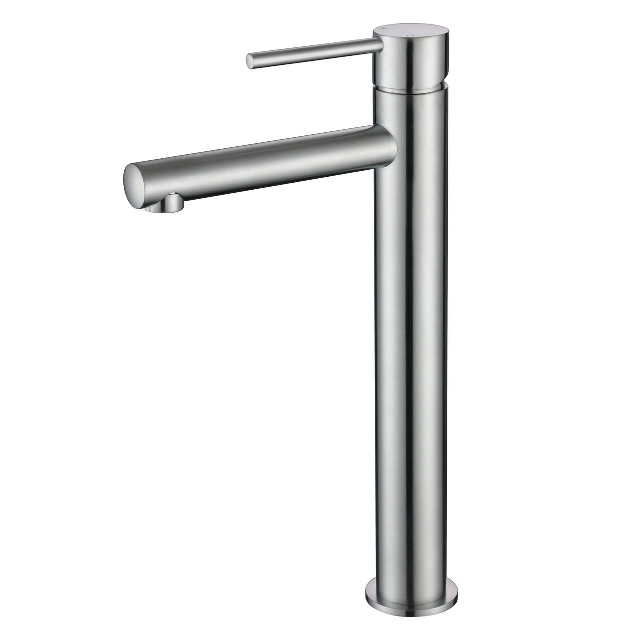 Star Mini High Rise Basin Mixer Brushed Chrome