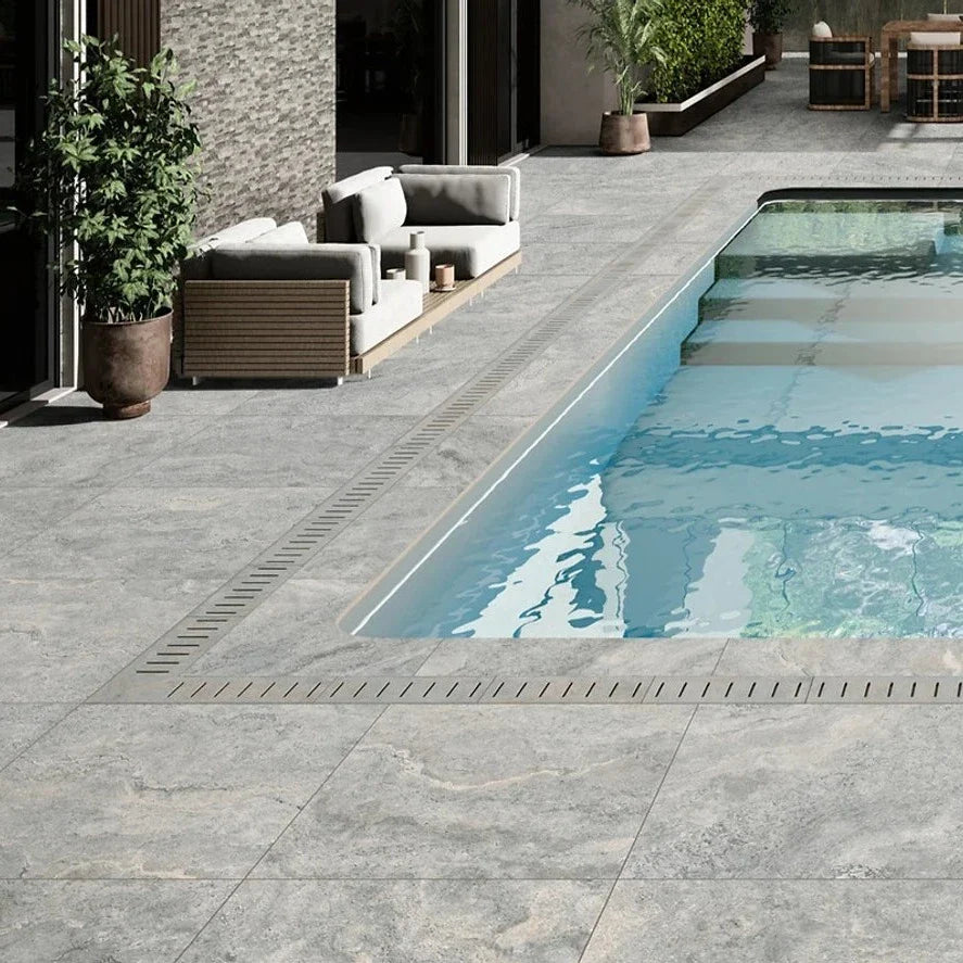 Travertino Pearl 40x60cm Pool Coping