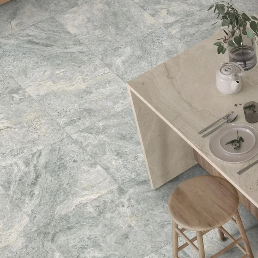 Travertino Pearl French Pattern