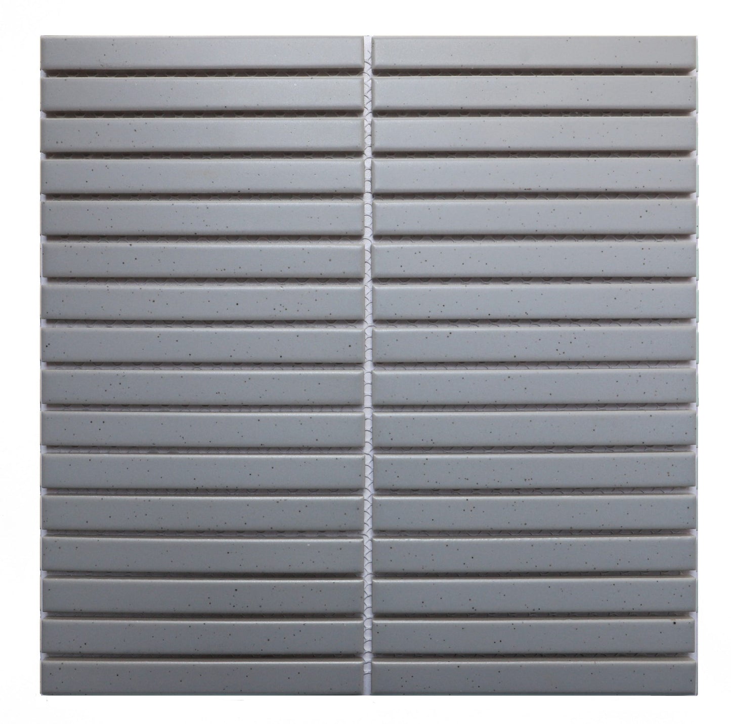 Bounty Fusion Mid Grey Finger mosaic 296x296mm