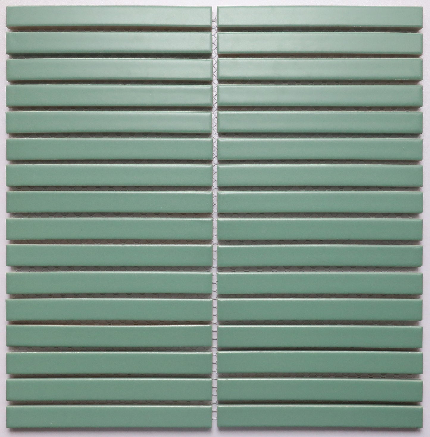 Bounty Green Matt Finger mosaic 296x296mm