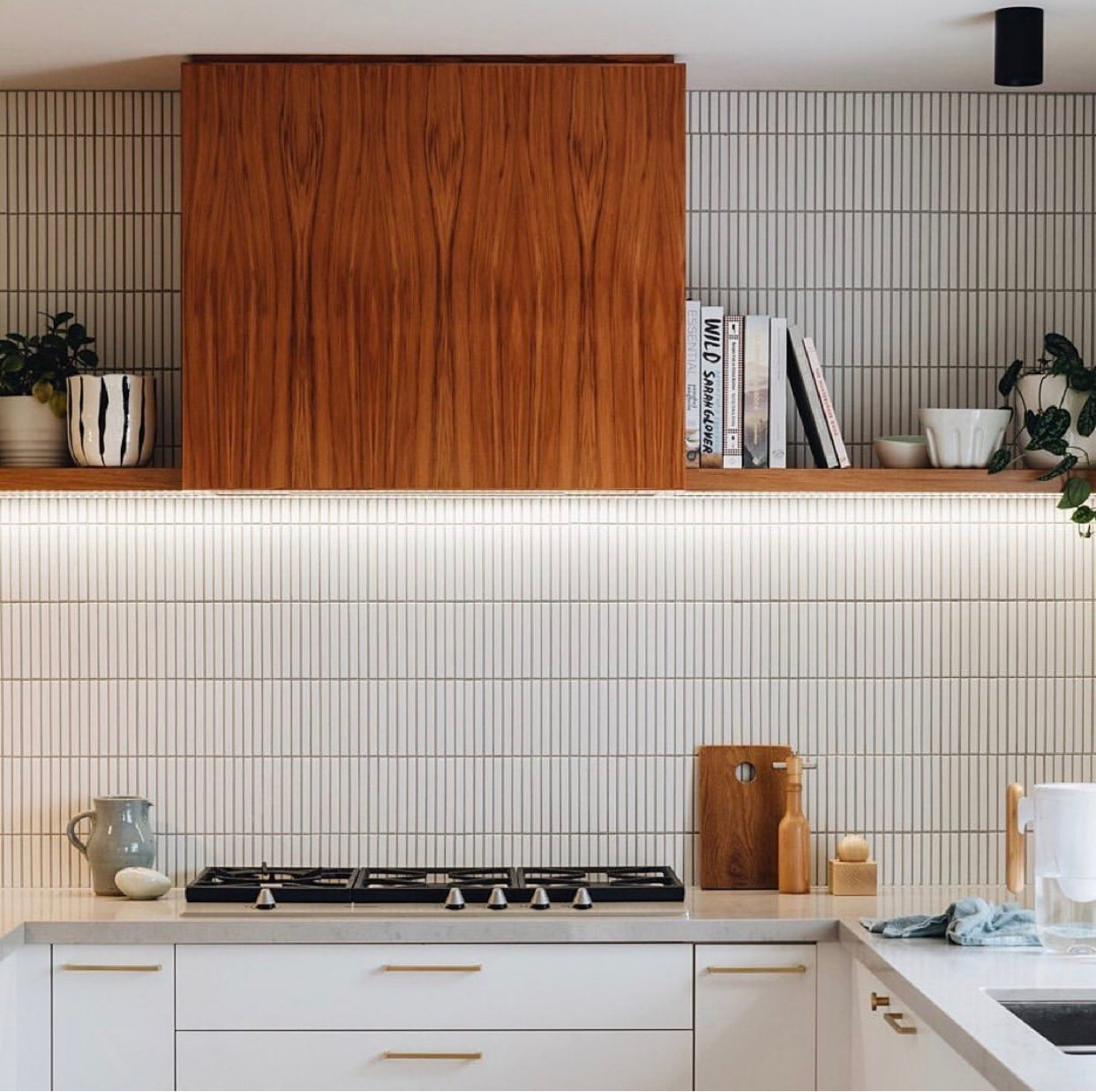 Bounty White Matt Finger mosaic 296x296mm