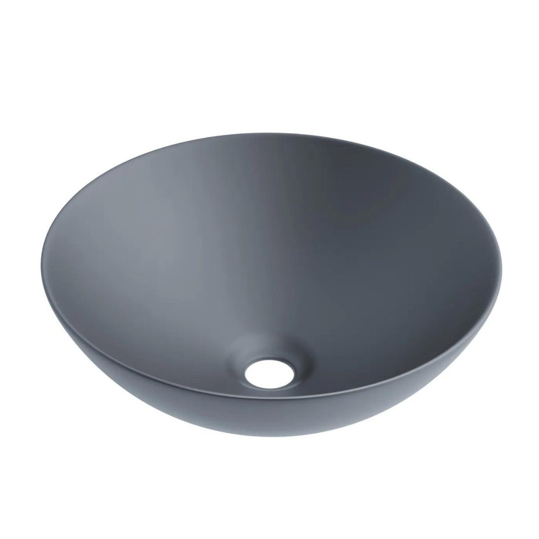 Bondi 400x400x135 Matte Grey Basin