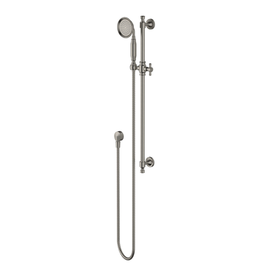 Montpellier Shower on Rail Brushed Nickel