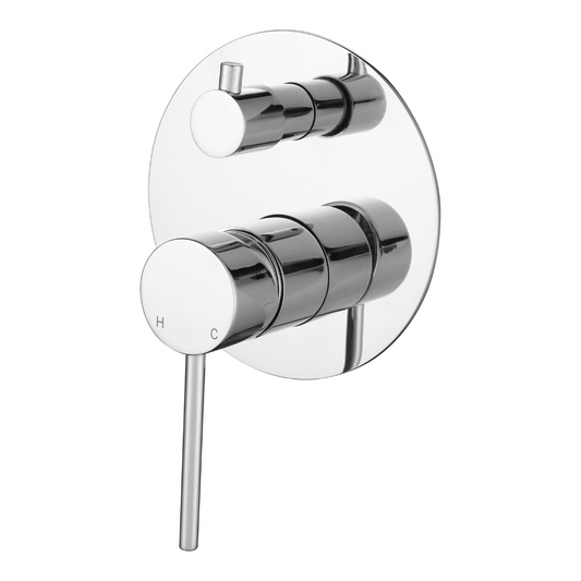 Star Mini Diverter Shower Mixer Chrome