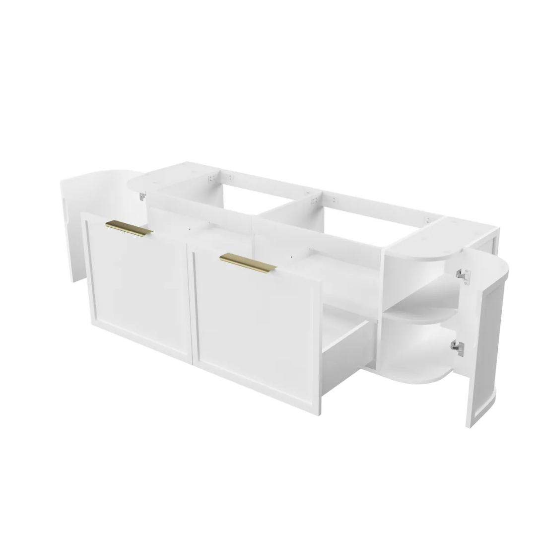 Hampshire Satin White Vanity 1500mm