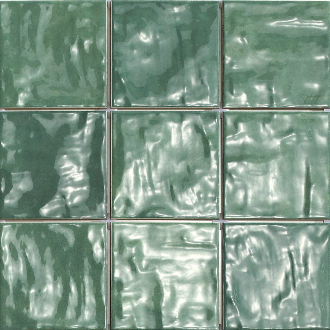 Cyprus Gloss Green 12x12cm