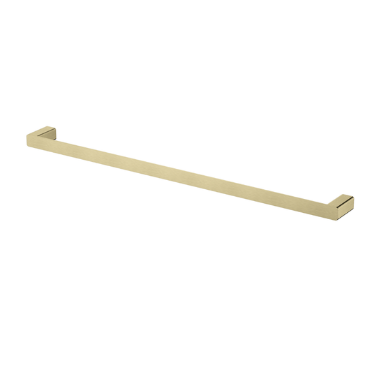 Nova Single Towel Rail 750mm Brushed Bronze