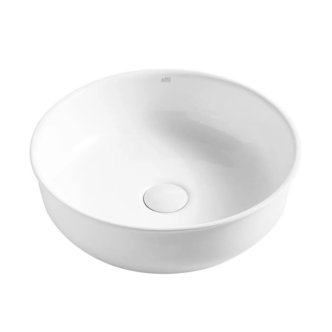 Bronte 390x390x130 Gloss White Basin