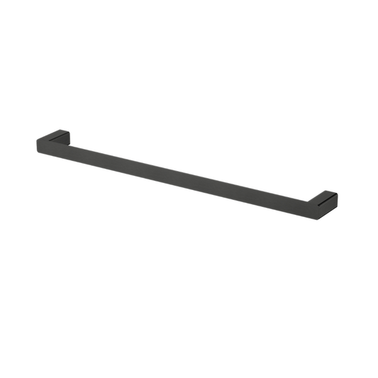 Nova Single Towel Rail 600mm Matt Black