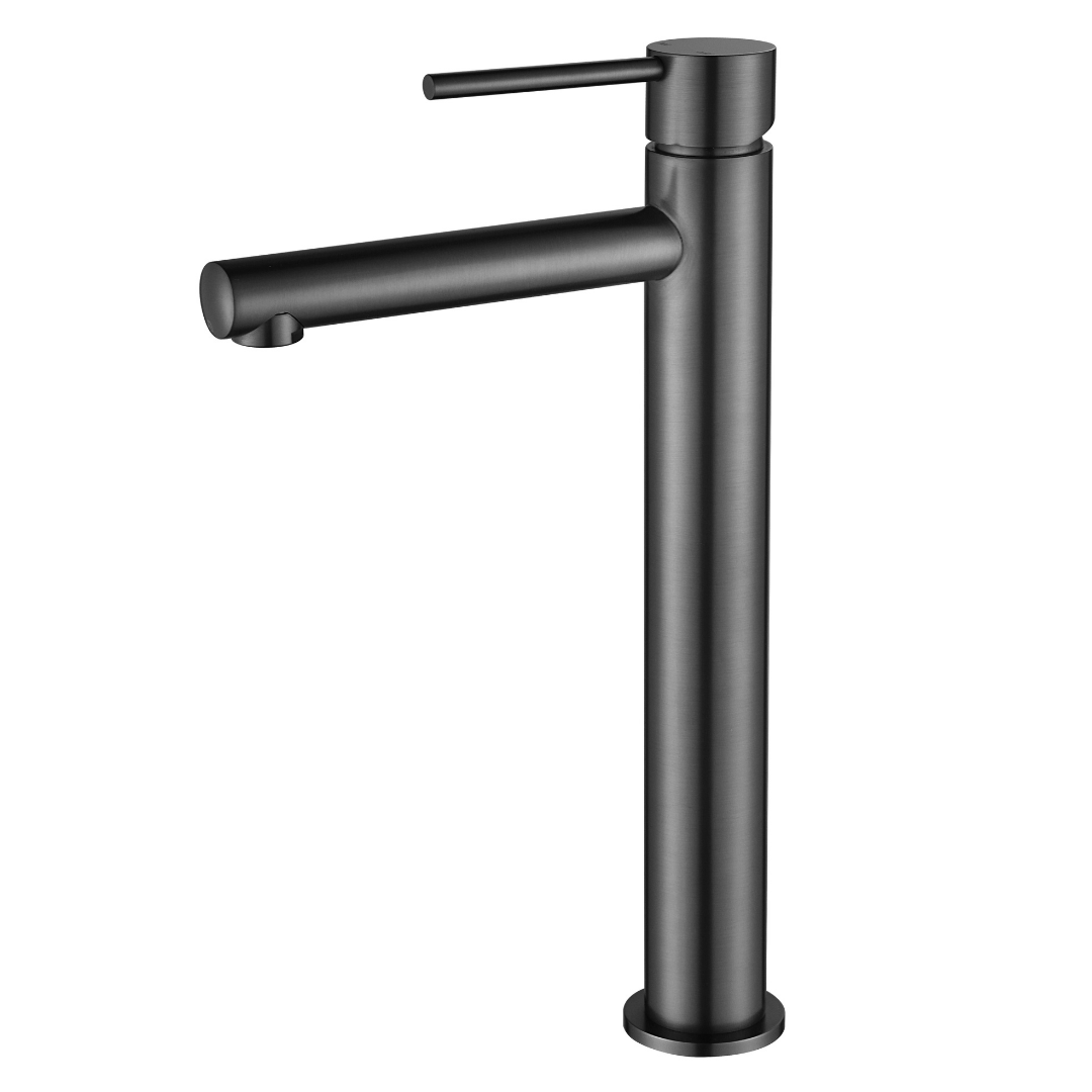 Star Mini High Rise Basin Mixer Gun Metal