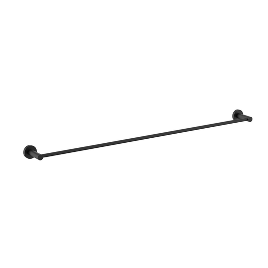 Mirage Single Towel Rail 900mm Matt Black