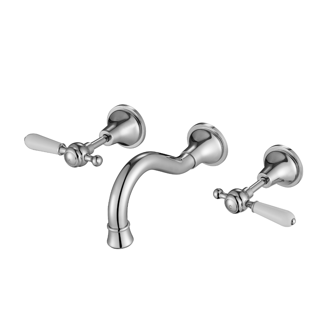 Bordeaux Wall Spa & Sink Set Chrome