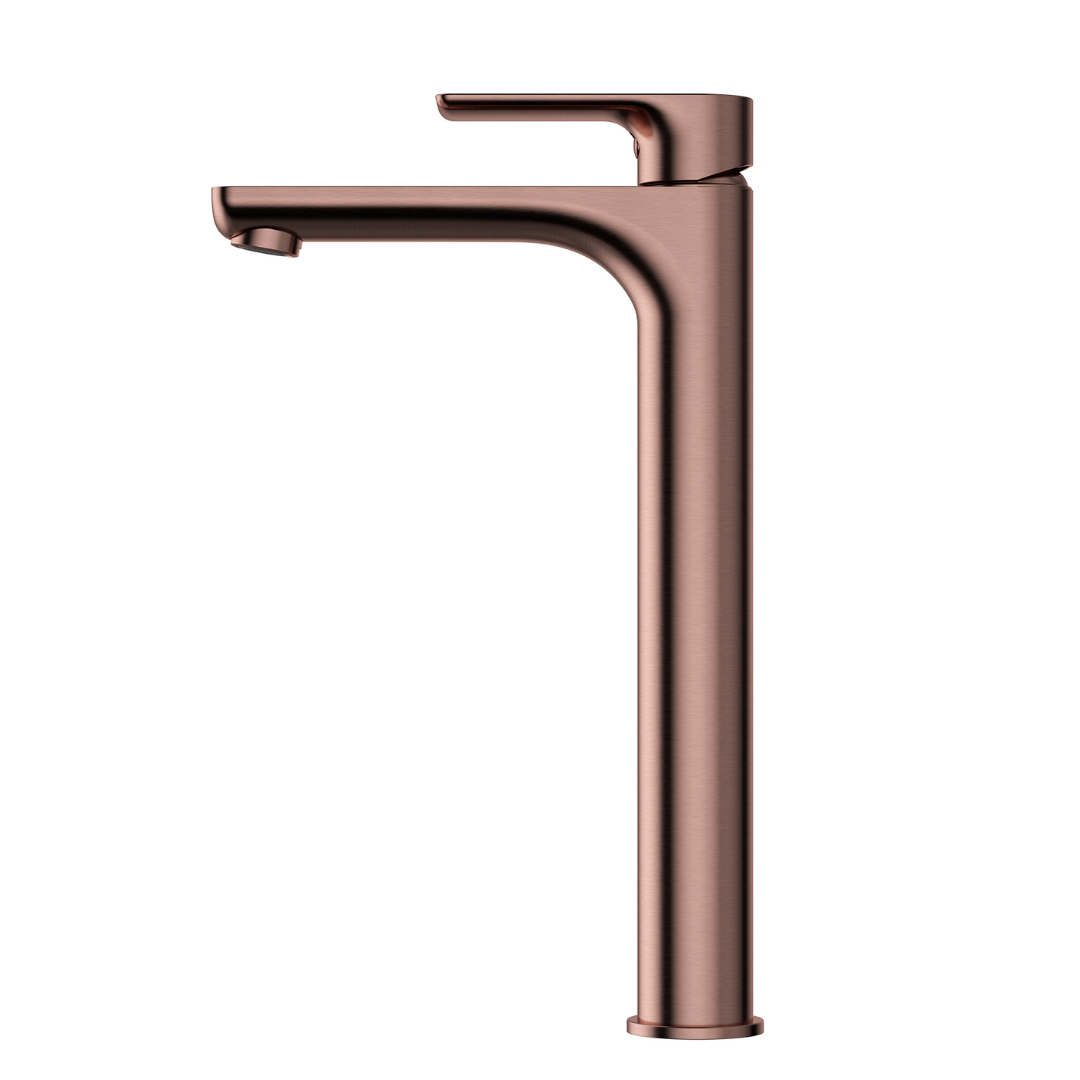 Nova High Rise Basin Mixer Champagne