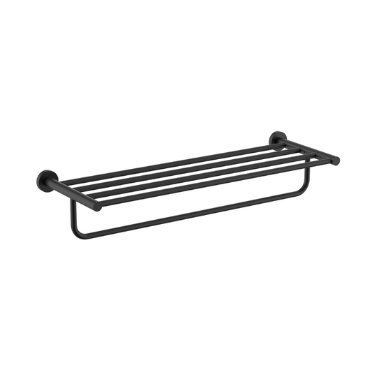 Mirage Bathroom Shelf Matt Black