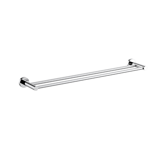 Mirage Double Towel Rail 600mm Chrome