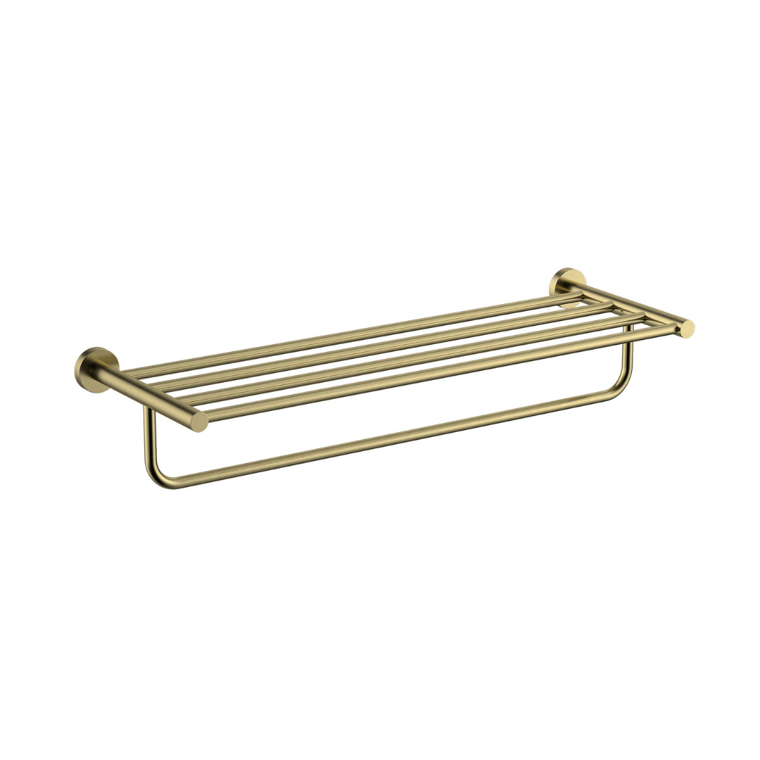 Mirage Bathroom Shelf Brushed Bronze