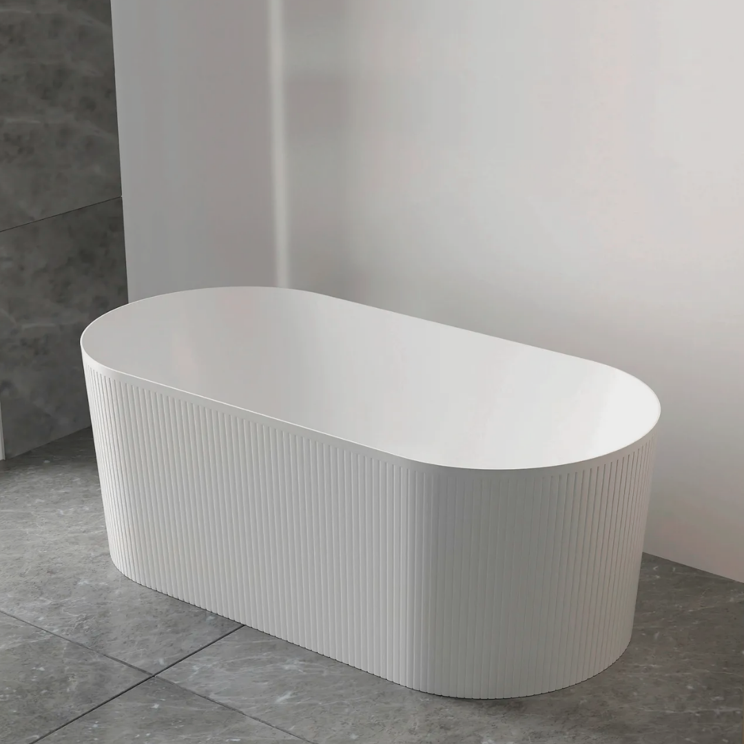 Noosa Bath Gloss White 1700mm