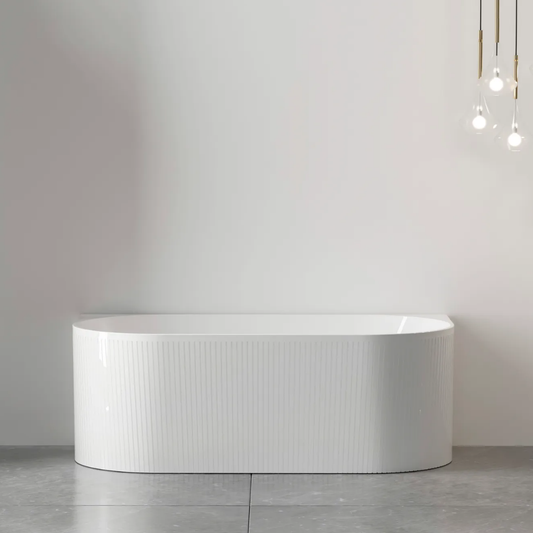 Noosa Bath Matt White (Multifit) 1700mm