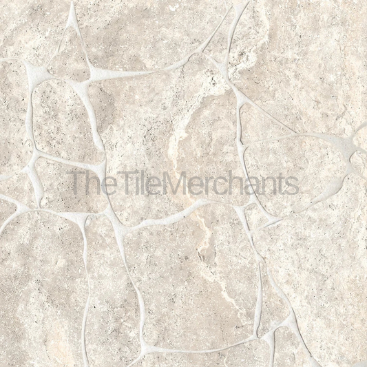 Travertino Bianco Crazy Pave