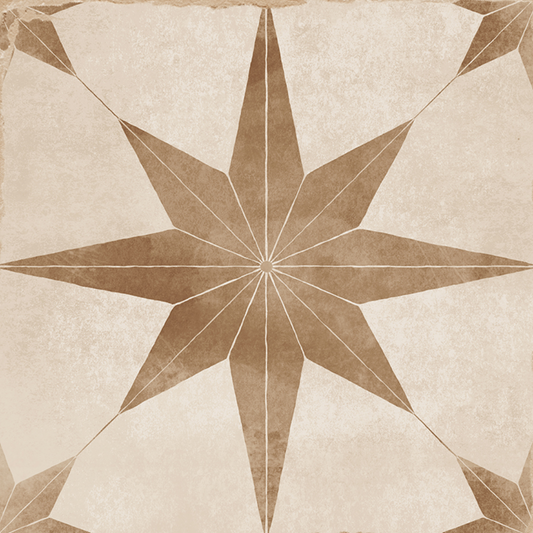 Majorca Star Terracotta 20x20cm