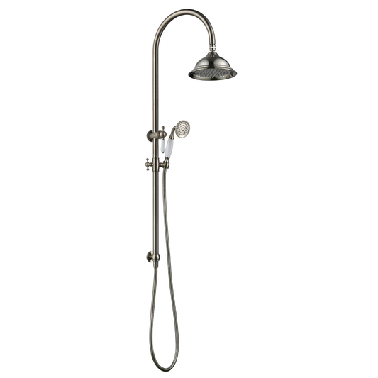 Bordeaux Shower Column Brushed Nickel