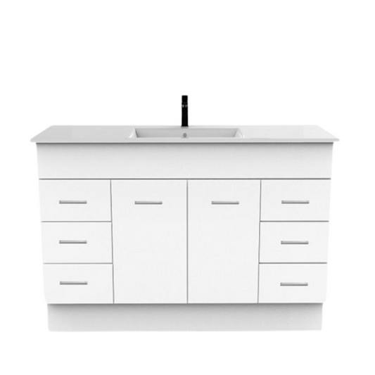 Mars White 1500mm Vanity (Standard Single)