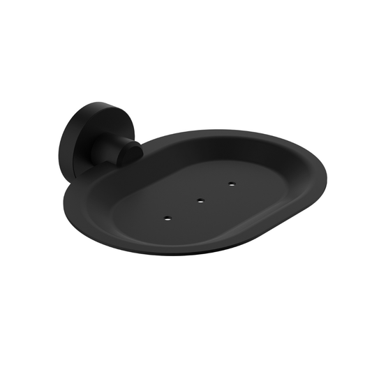 Mirage Soap Dish Matt Black