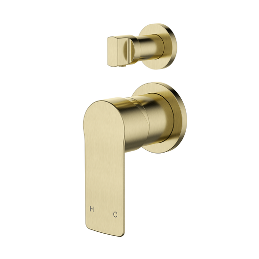 Nova Diverter Mixer Brushed Bronze