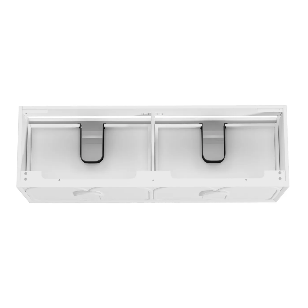 Laguna Satin White Vanity 1500mm