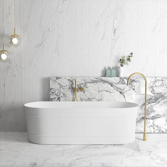 Bondi Bath Gloss White 1700mm