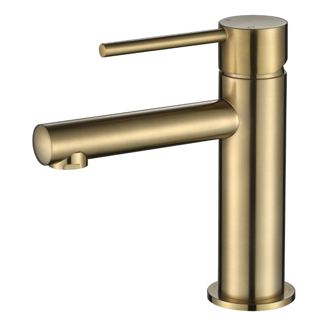 Star Mini Basin Mixer Brushed Bronze