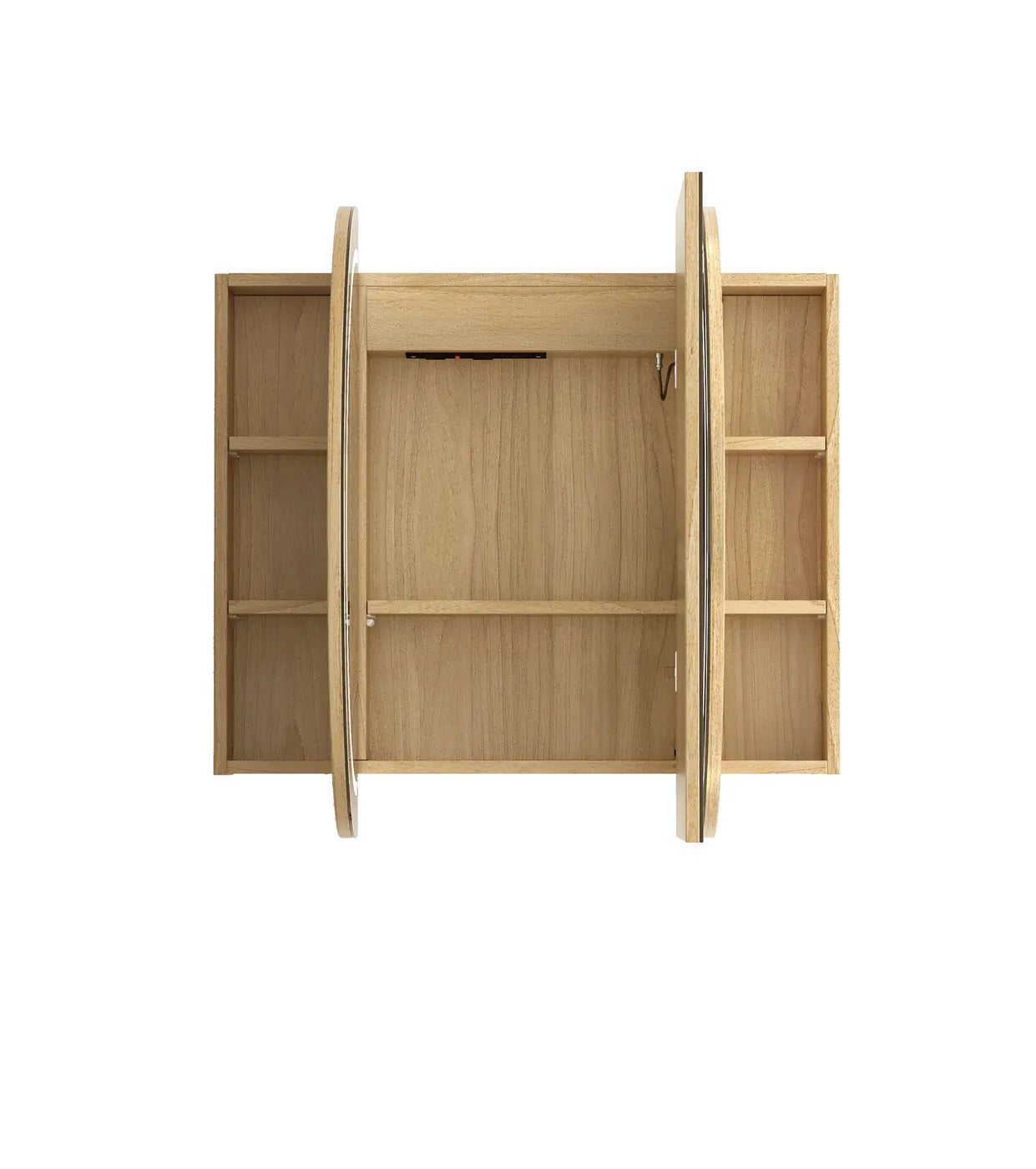 LED Bondi 1200x750 Woodland Oak Shaving Cabinet