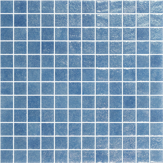 Genuine Mid Blue Pool Mosaic 31x46cm