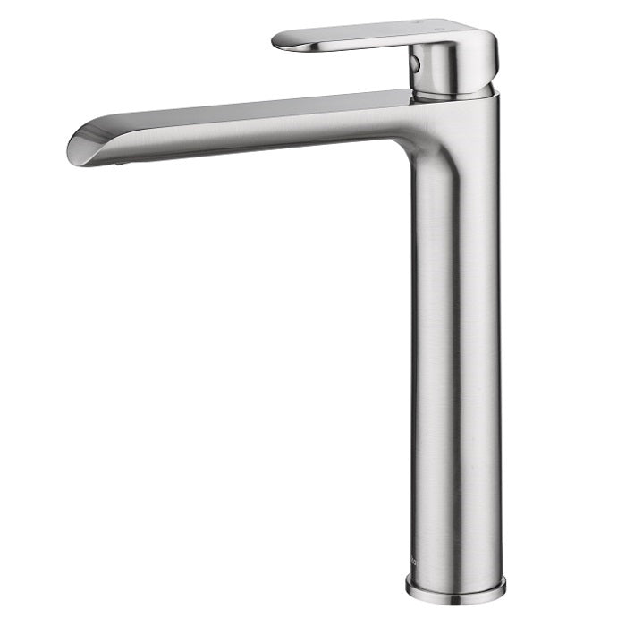 Kara High Rise Basin Mixer - Brushed Nickel