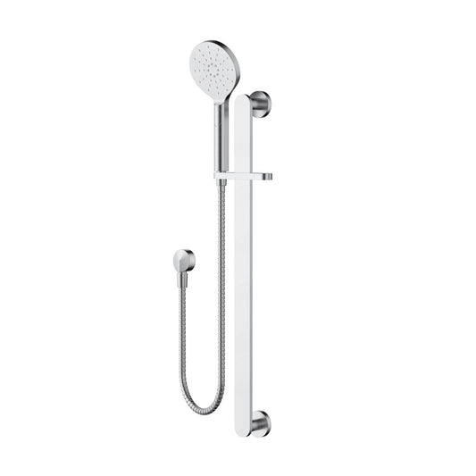 Nova Shower on Rail - Brushed Chrome