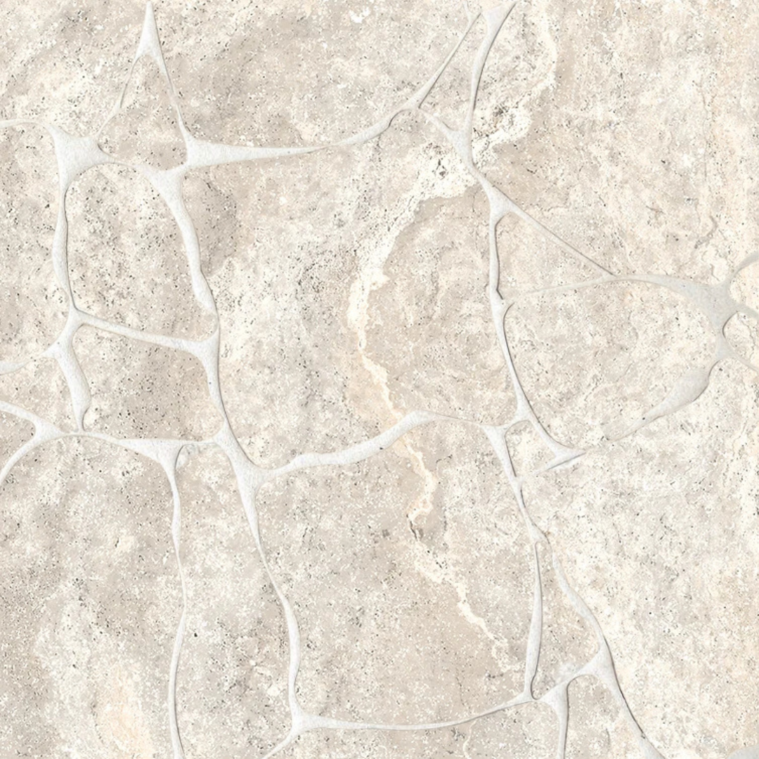 Travertino Bianco Crazy Pave